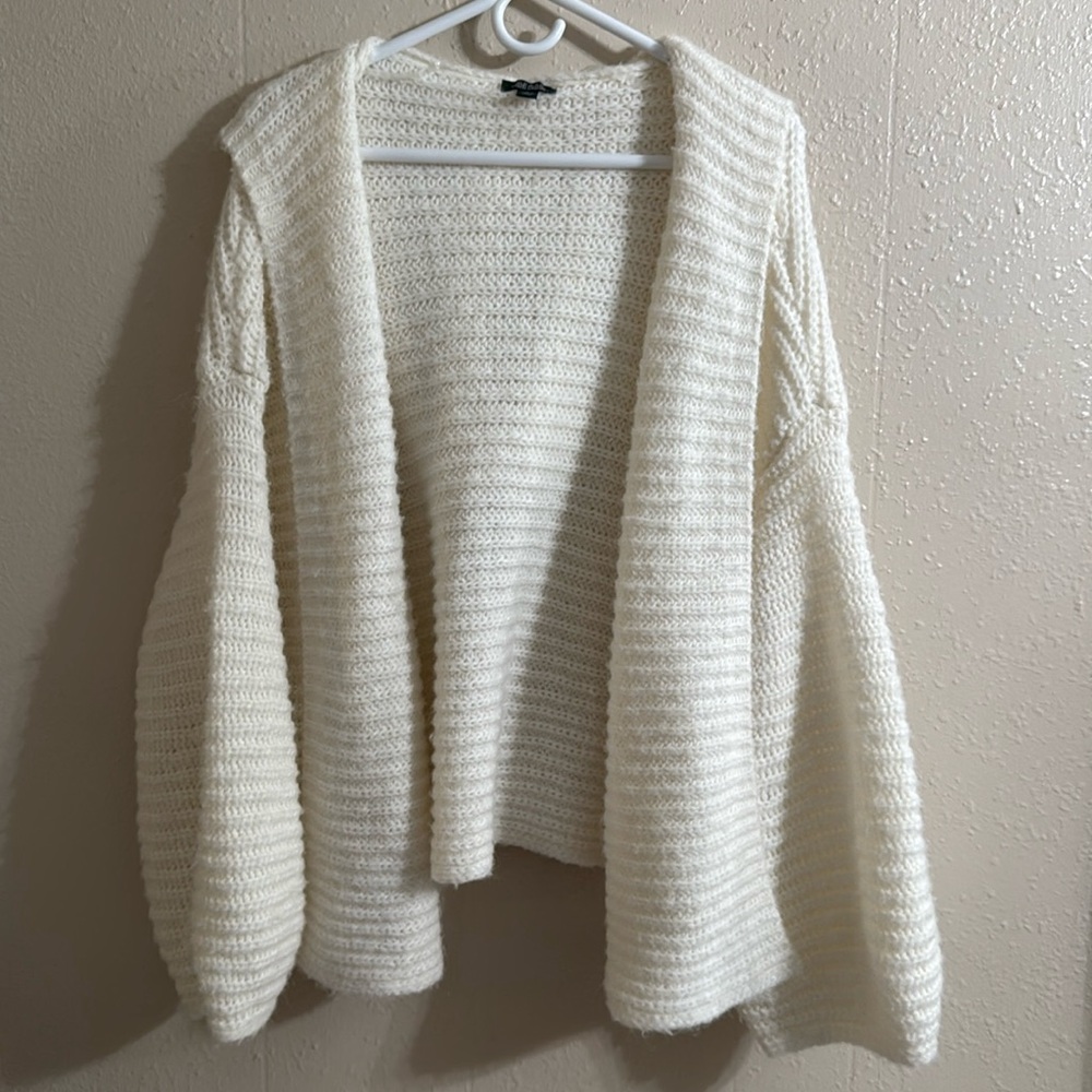 Wild Fable Cardigan Slouchy Sweater With Hoodie